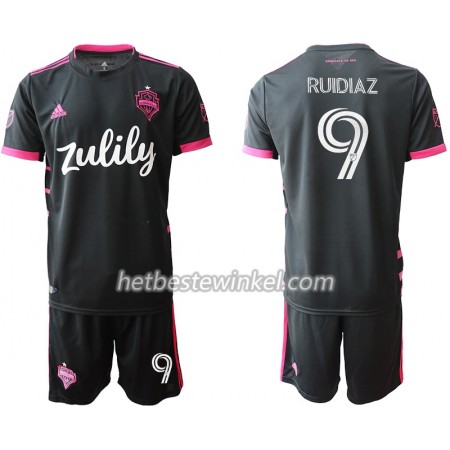 Seattle Sounders Ruidiaz 9 Voetbaltenues Kind Uit 2020/21 - SS (+ Korte broeken)